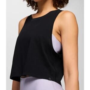 Prana Everyday Crop Tank Women's XXS Standard Fit Regenerative Organic Cotton